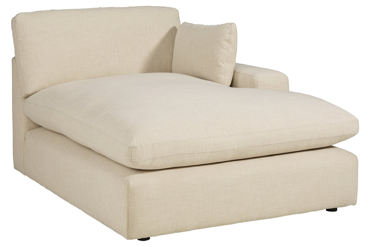 Elyza Linen Right-Arm Facing Corner Chaise from Ashley - Luna Furniture