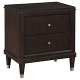 Emberlyn Brown 2-Drawer Nightstand from Coaster - Luna Furniture