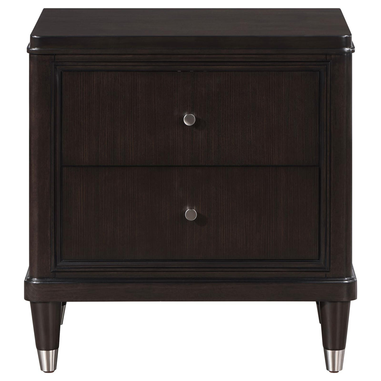 Emberlyn Brown 2-Drawer Nightstand from Coaster - Luna Furniture