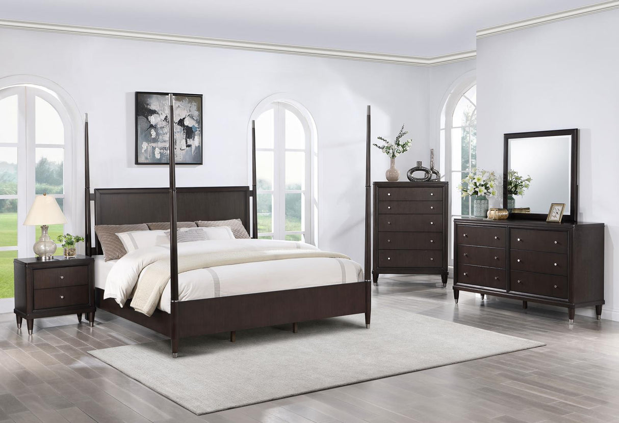 Emberlyn Brown 2-Drawer Nightstand from Coaster - Luna Furniture