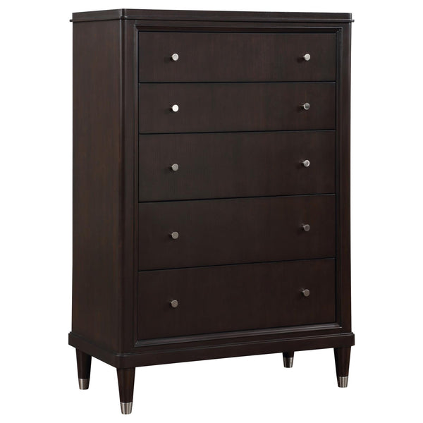Emberlyn Brown 5-Drawer Bedroom Chest