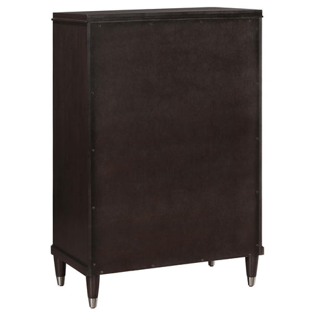 Emberlyn Brown 5-Drawer Bedroom Chest from Coaster - Luna Furniture
