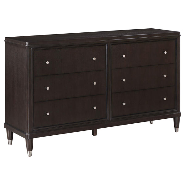 Emberlyn Brown 6-Drawer Bedroom Dresser
