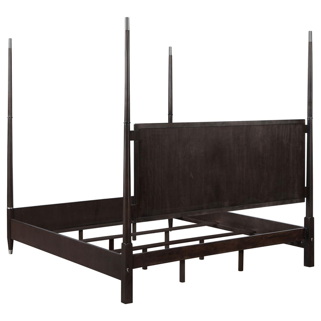 Emberlyn Brown Queen Poster Bed from Coaster - Luna Furniture