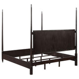 Emberlyn Brown Queen Poster Bed from Coaster - Luna Furniture