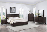 Emberlyn Brown Queen Poster Bed from Coaster - Luna Furniture