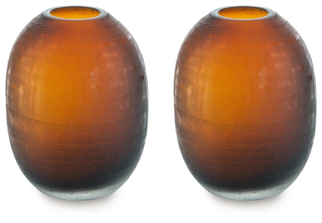 Embersen Amber Vase from Ashley - Luna Furniture