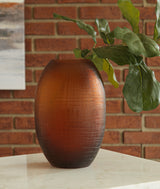 Embersen Amber Vase from Ashley - Luna Furniture