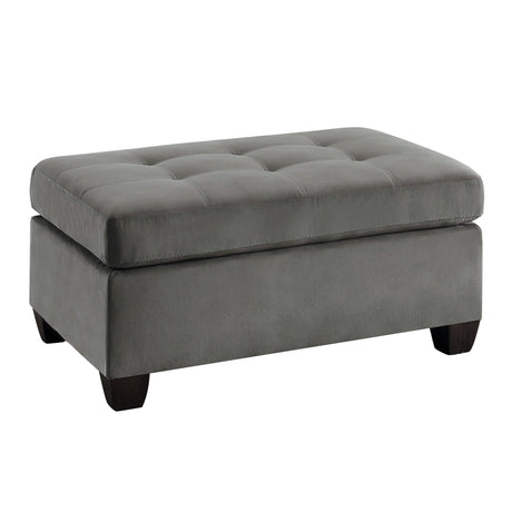 Emilio Taupe Ottoman from Homelegance - Luna Furniture