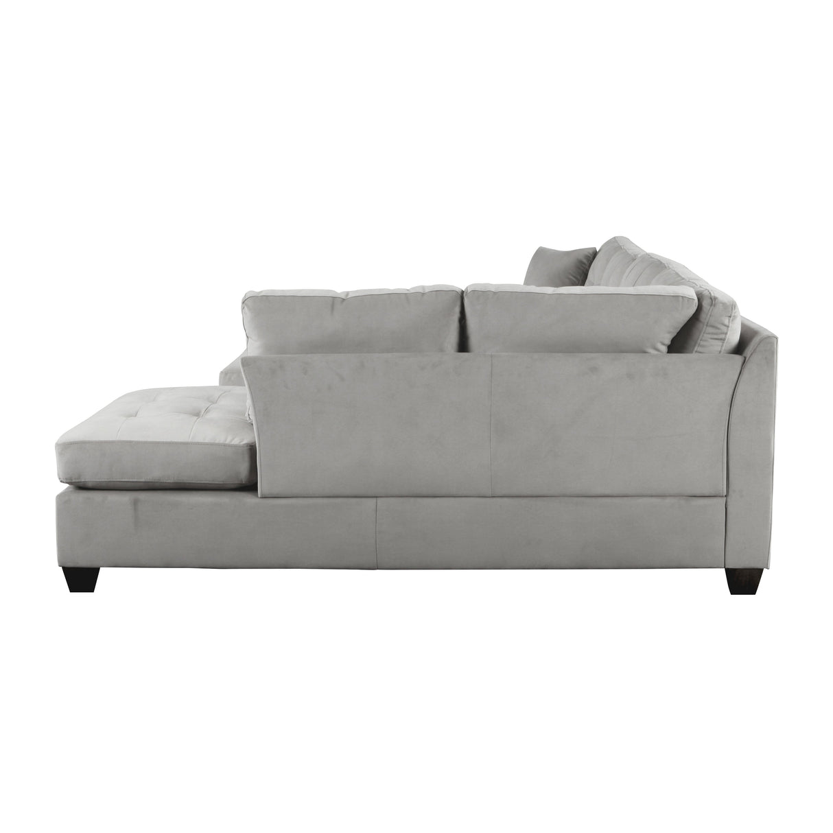 Emilio Taupe Reversible Sectional from Homelegance - Luna Furniture