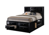 Emily Black Storage Platform Bedroom Set from Crown Mark - Luna Furniture