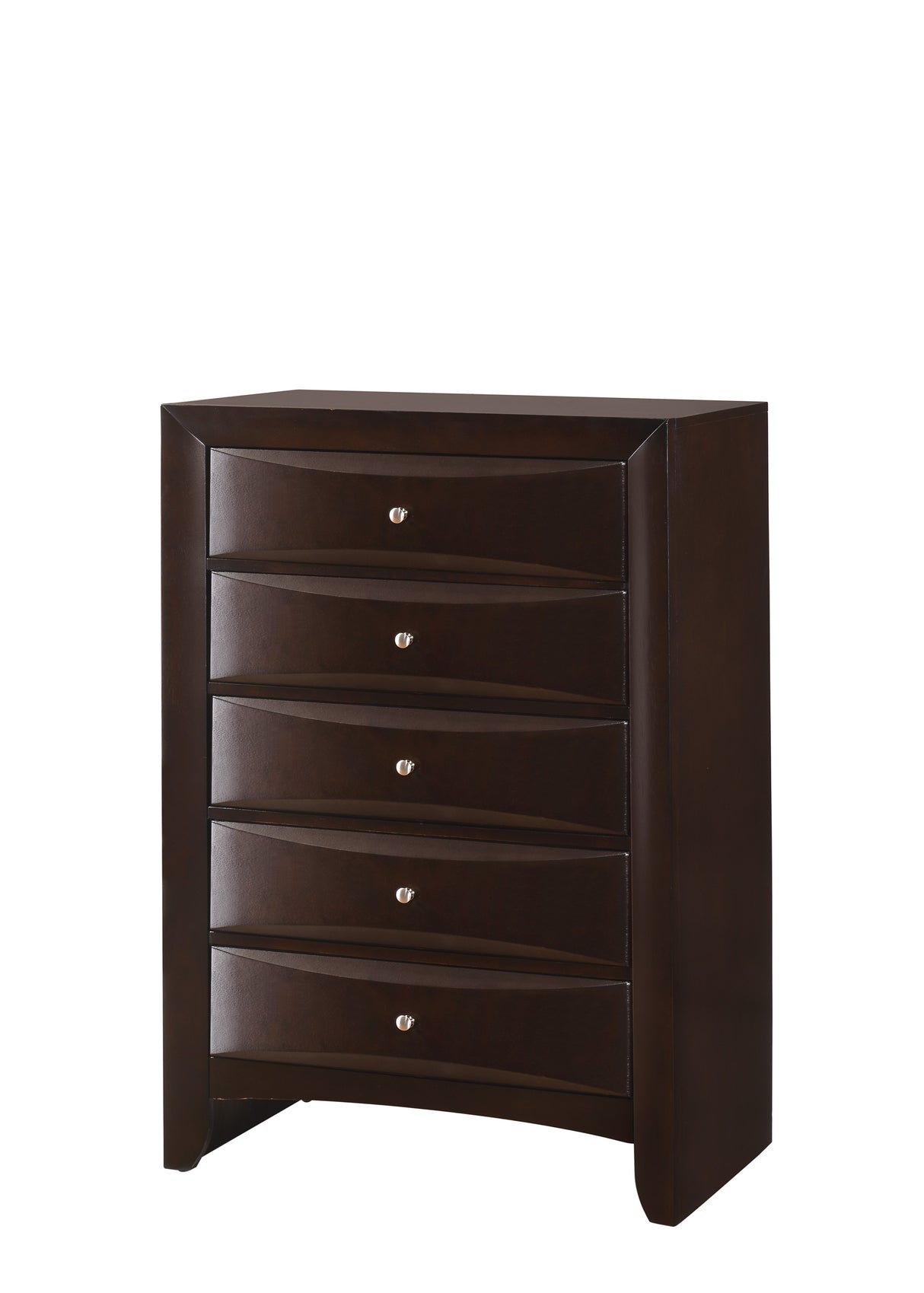 Emily Dark Cherry Storage Platform Bedroom Set from Crown Mark - Luna Furniture