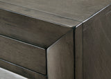 Emily Gray Nightstand from Crown Mark - Luna Furniture