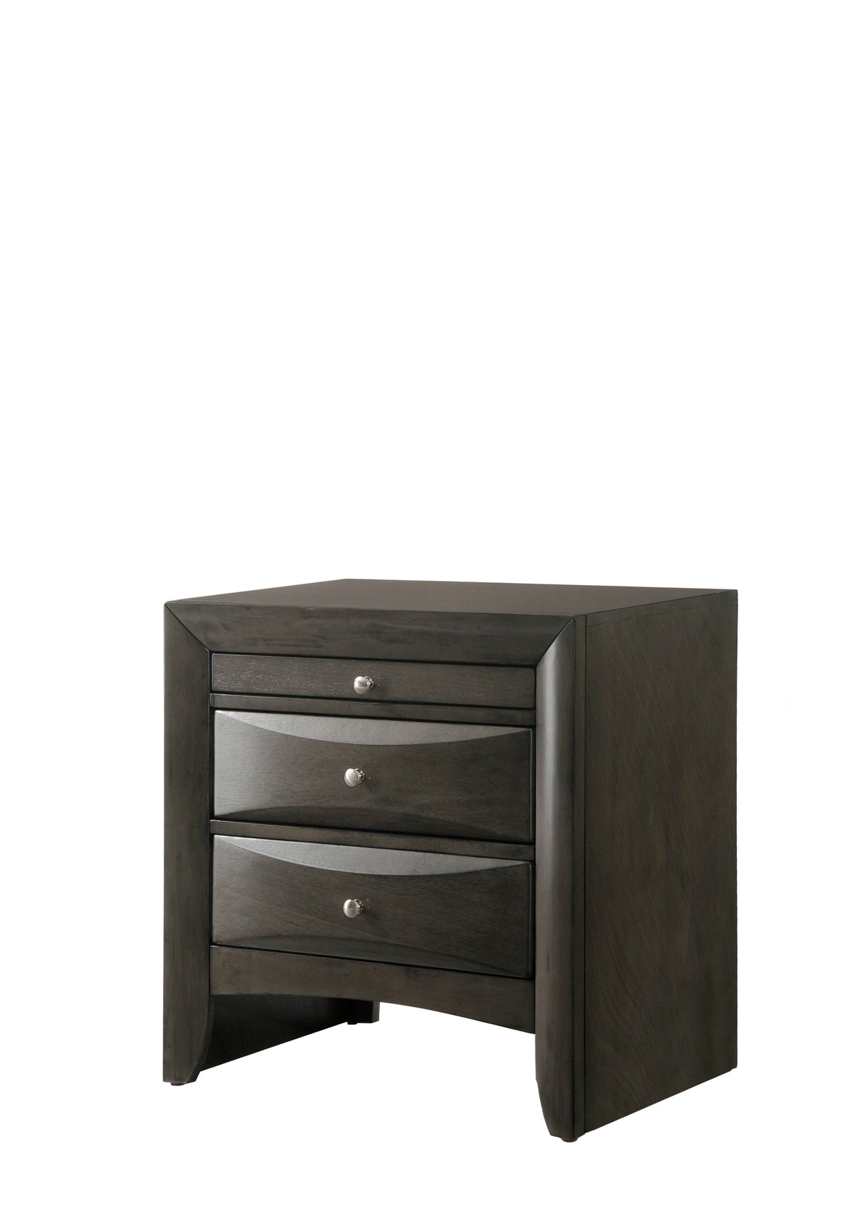 Emily Gray Nightstand from Crown Mark - Luna Furniture
