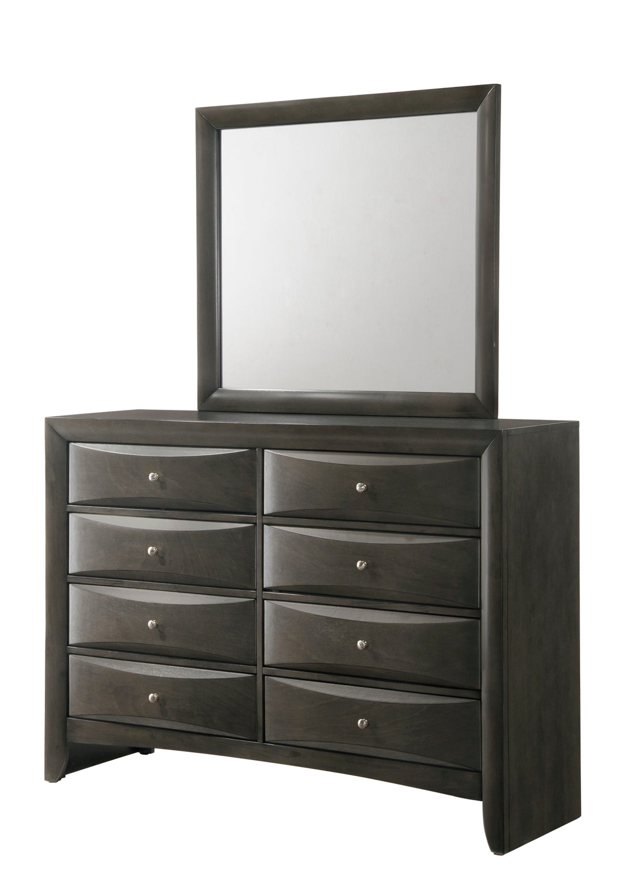 Emily Gray Storage Platform Bedroom Set from Crown Mark - Luna Furniture