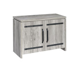Enoch Gray Driftwood 2-Door Accent Cabinet from Coaster - Luna Furniture