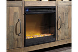 Entertainment Accessories Black Electric Fireplace Insert from Ashley Furniture - Luna Furniture
