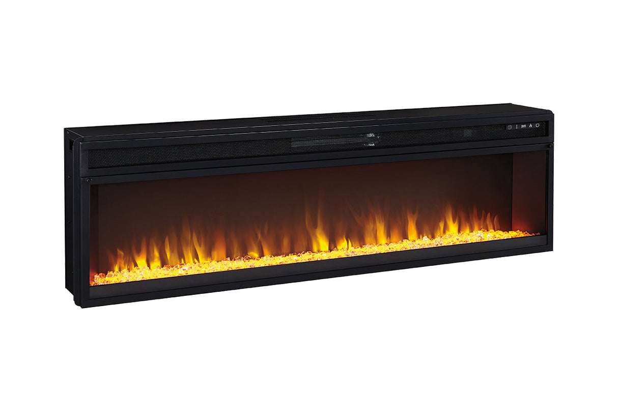 Entertainment Accessories Black Electric Fireplace Insert from Ashley - Luna Furniture