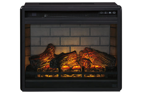 Entertainment Accessories Black Electric Infrared Fireplace Insert from Ashley - Luna Furniture