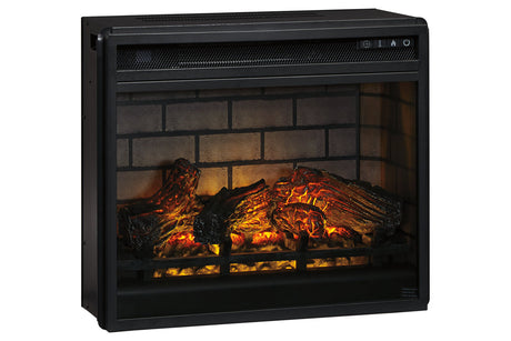 Entertainment Accessories Black Electric Infrared Fireplace Insert from Ashley - Luna Furniture
