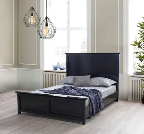 Erika Black 4-Piece Queen Bedroom Set from Nova Furniture - Luna Furniture