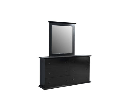 Erika Black 4-Piece Queen Bedroom Set from Nova Furniture - Luna Furniture