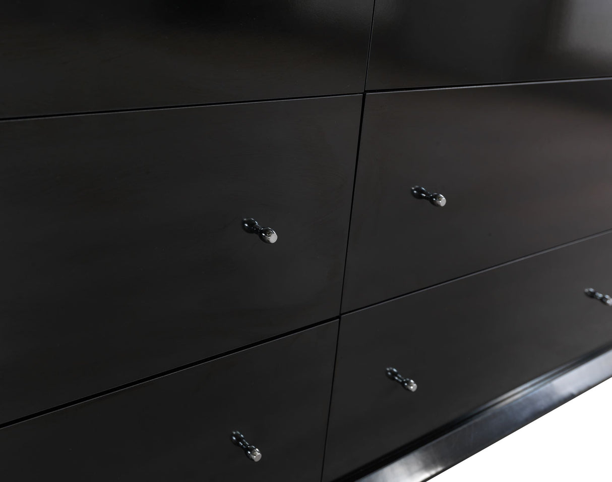 Erika Black 4-Piece Queen Bedroom Set from Nova Furniture - Luna Furniture