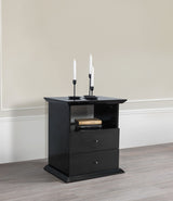 Erika Black 4-Piece Queen Bedroom Set from Nova Furniture - Luna Furniture