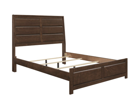 Erwan Espresso Queen Panel Bed from Homelegance - Luna Furniture