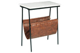 Etanbury Brown/Black/White Accent Table from Ashley - Luna Furniture