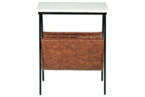 Etanbury Brown/Black/White Accent Table from Ashley - Luna Furniture
