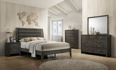 Evan Gray Bedroom Mirror (Mirror Only) from Crown Mark - Luna Furniture