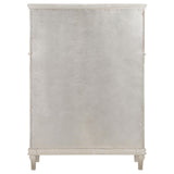 Evangeline Silver Oak 6-Drawer Chest from Coaster - Luna Furniture