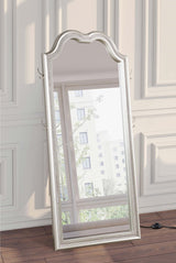 Evangeline Silver Oak Full Length LED Floor Mirror from Coaster - Luna Furniture