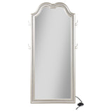 Evangeline Silver Oak Full Length LED Floor Mirror from Coaster - Luna Furniture