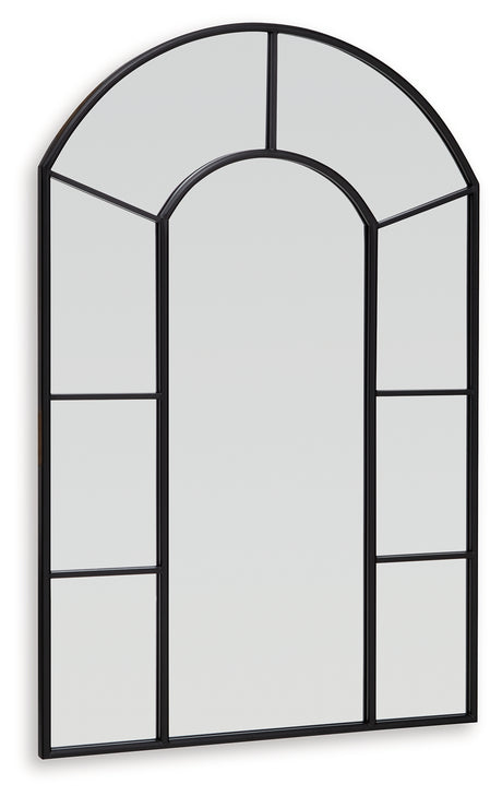 Evengton Black Accent Mirror from Ashley - Luna Furniture