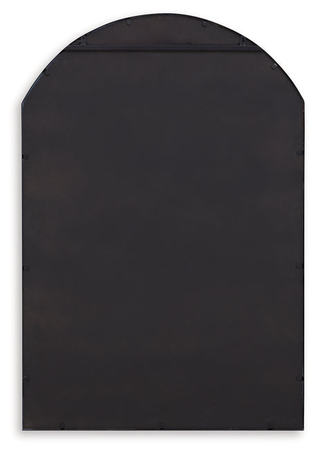 Evengton Black Accent Mirror from Ashley - Luna Furniture