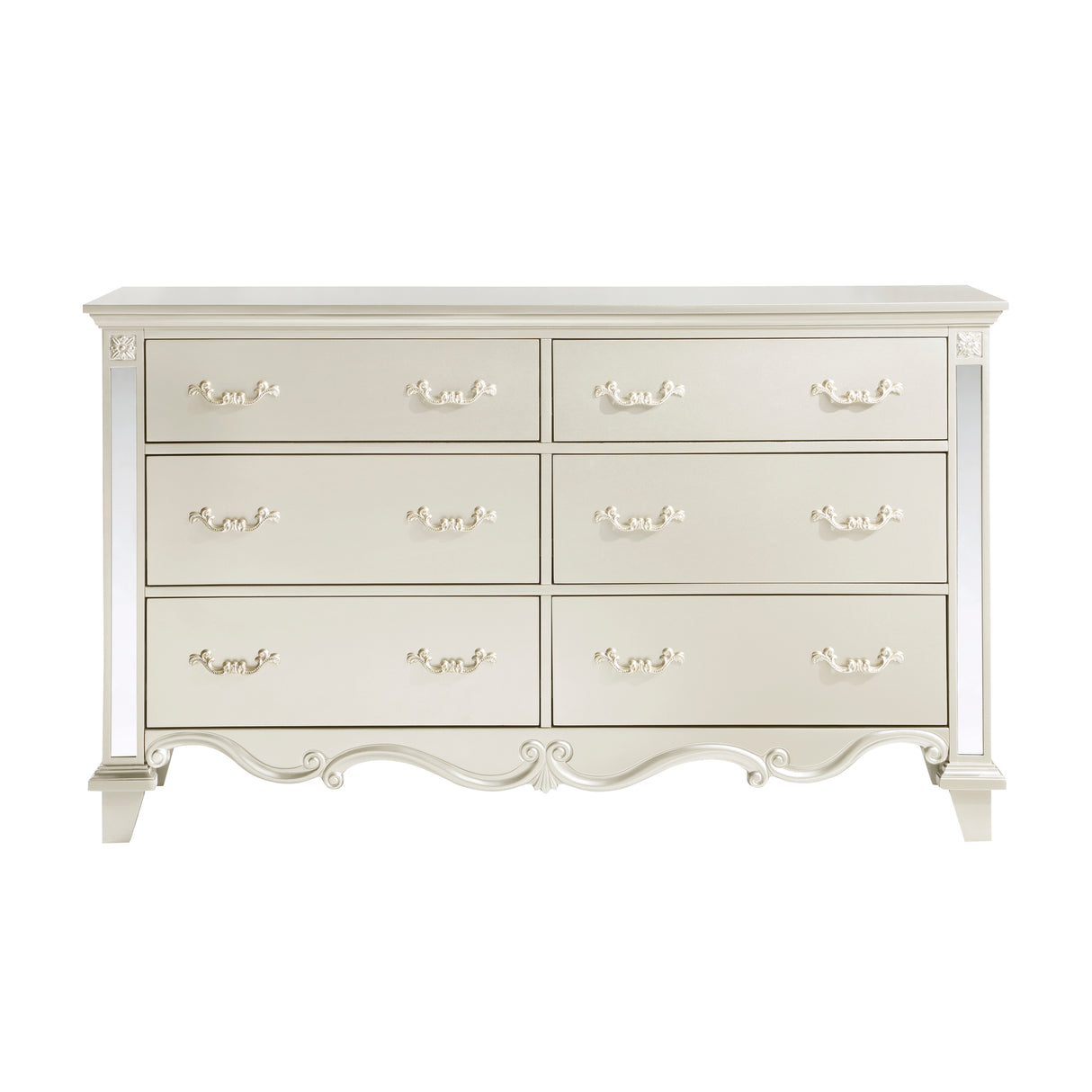 Ever Champagne Mirrored Dresser from Homelegance - Luna Furniture