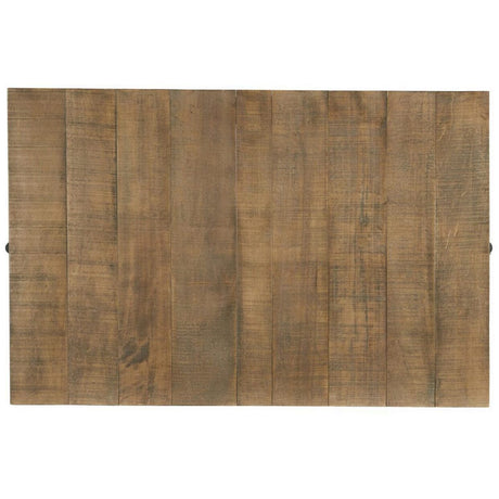 Factory Rustic Brown Cocktail Table from Homelegance - Luna Furniture