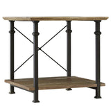 Factory Rustic Poplar End Table from Homelegance - Luna Furniture