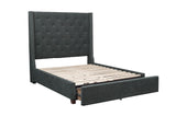 Fairborn Gray Full Upholstered Storage Platform Bed from Homelegance - Luna Furniture