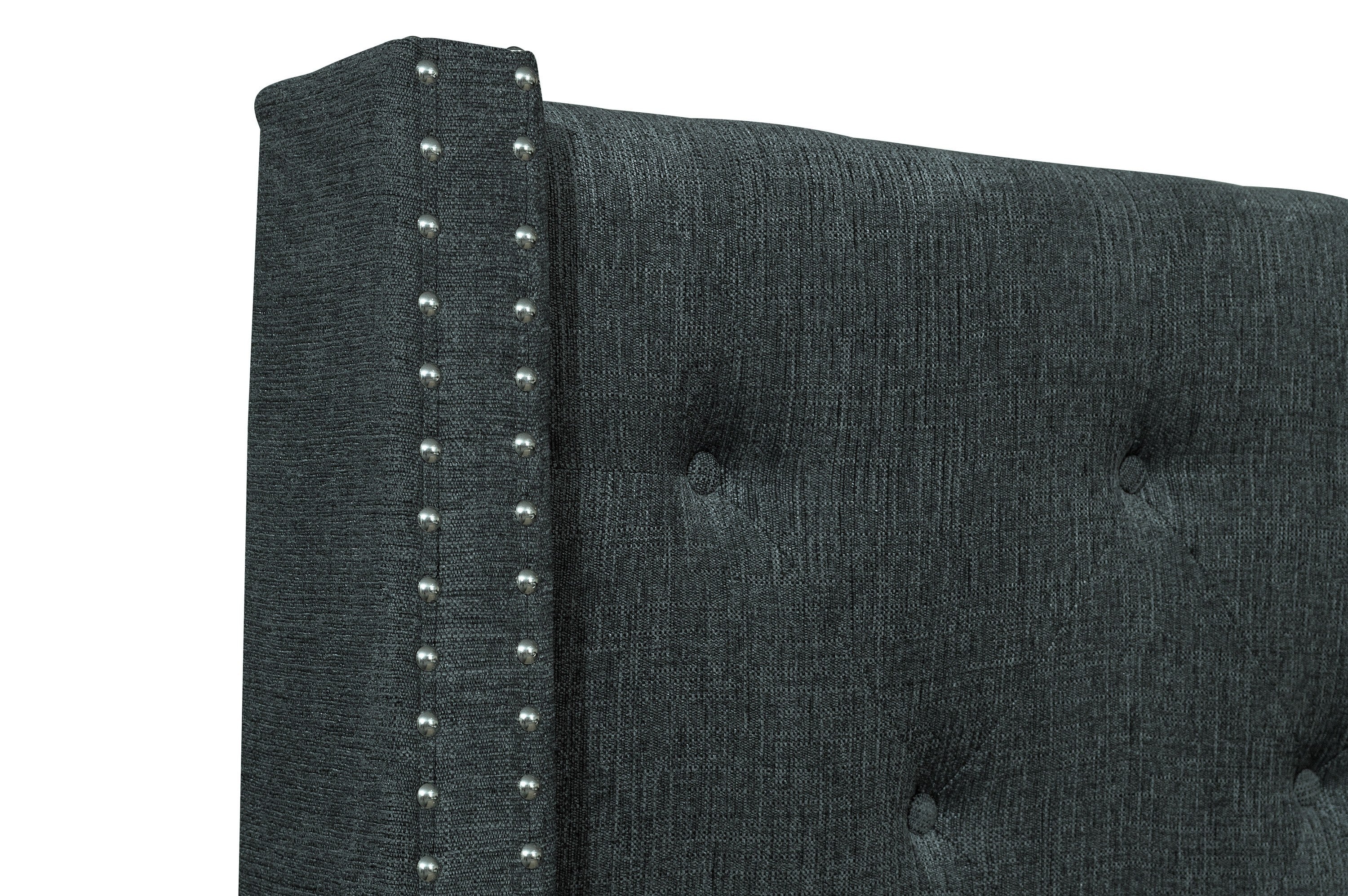 Fairborn Gray Queen Upholstered Storage Platform Bed from Homelegance - Luna Furniture