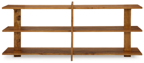 Fayemour Brown Console Sofa Table from Ashley - Luna Furniture