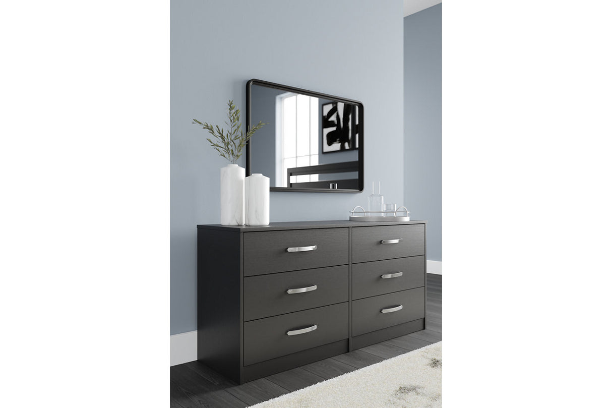 Finch Black Dresser from Ashley - Luna Furniture