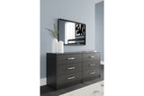 Finch Black Dresser from Ashley - Luna Furniture