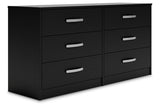 Finch Black Dresser from Ashley - Luna Furniture