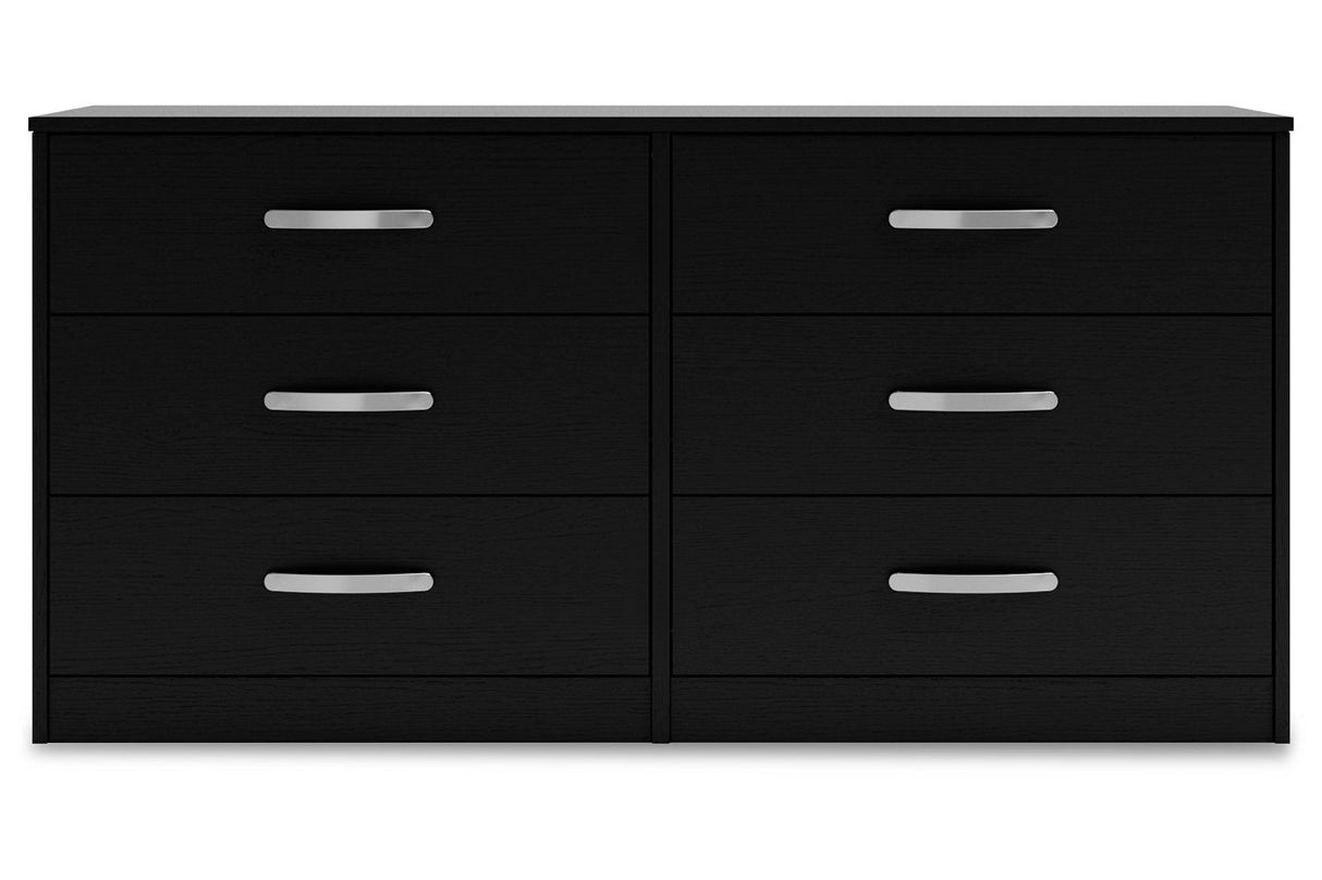 Finch Black Dresser from Ashley - Luna Furniture