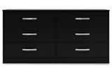 Finch Black Dresser from Ashley - Luna Furniture