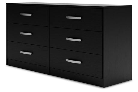 Finch Black Dresser from Ashley - Luna Furniture