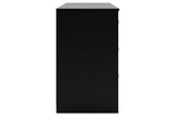 Finch Black Dresser from Ashley - Luna Furniture